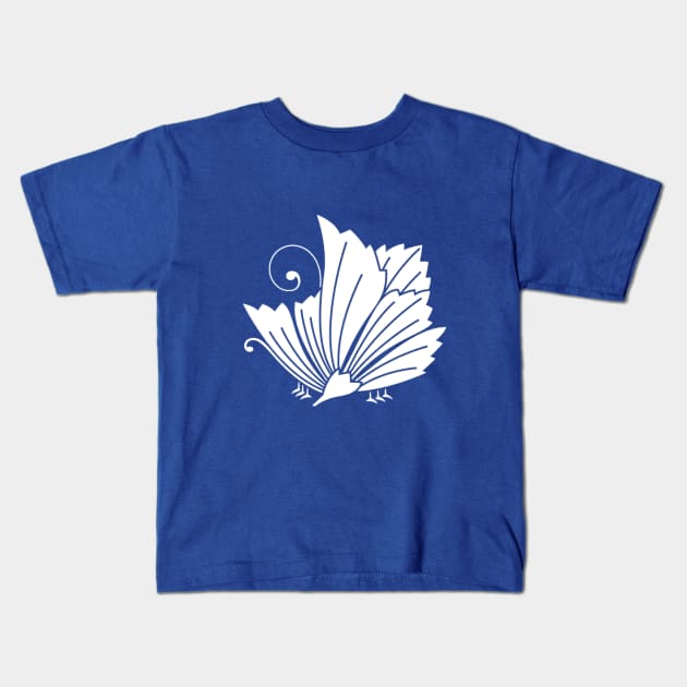 Family Crest Kids T-Shirt by fukuzo